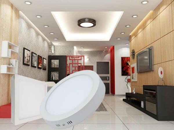 Đèn led ốp trần phòng khách