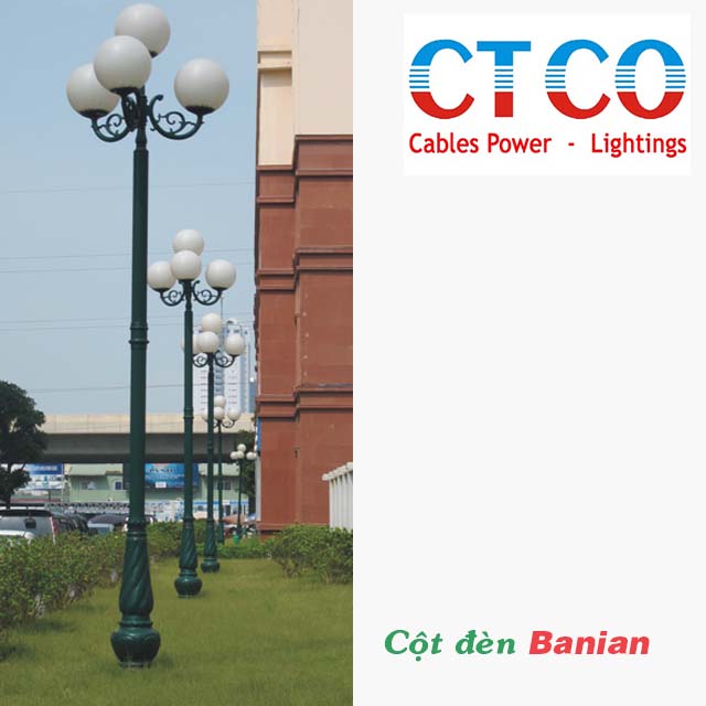 ĐÈN CHIẾU SÁNG, CÁP ĐIỆN, TRỤ ĐÈN 