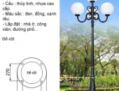 Cột đèn trang trí sân vườn tại Quảng nam
