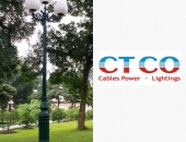 Cột đèn trang trí sân vườn tại Bình Định