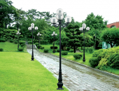 Cột đèn trang trí sân vườn đẹp tại Đà Nẵng được phân phối bởi CTCO