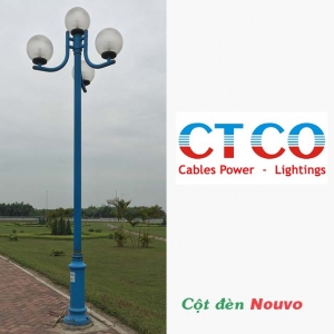 Cột đèn trang trí sân vườn CTG - Nouvo New
