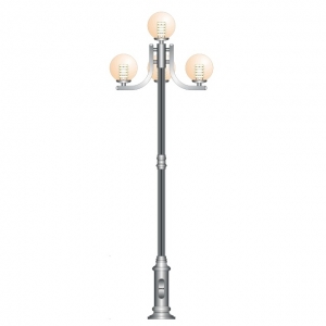 Cột đèn sân vườn NOUVO / CH 12 - 4 / D400